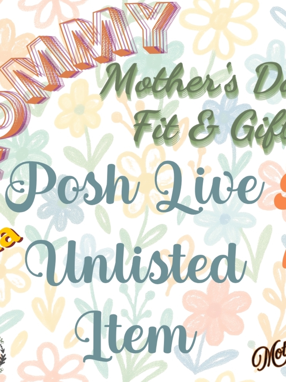 Posh Live Unlisted Item